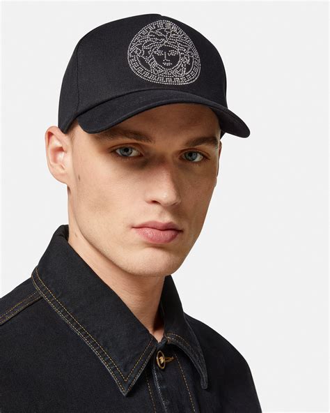 versace men's cap.